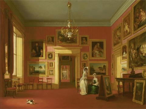 Robert Huskisson Lord Northwick's Picture Gallery at Thirlestaine House