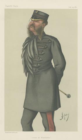 Carlo Pellegrini Vanity Fair: Military and Navy; 'Order at Wimbledon', Colonel Lewis Guy Phillips, July 24, 1880