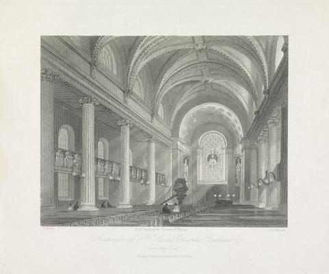 James H. Kernot Interior of St. Olaves Church, Southwark