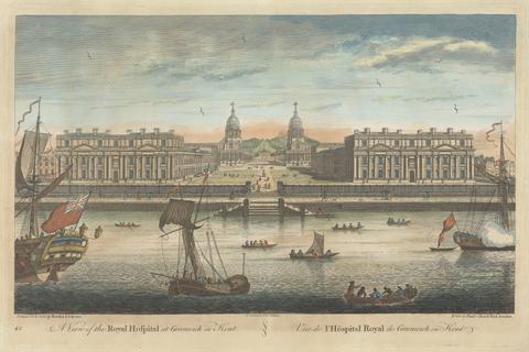 unknown artist A View of the Royal Hospital at Greenwich in Kent