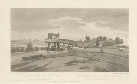 Thomas Girtin The Water Mill above the Bridge at Charenton