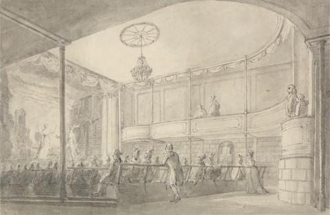 Henry Wigstead Interior of the Brandenburg House Theatre, Hammersmith