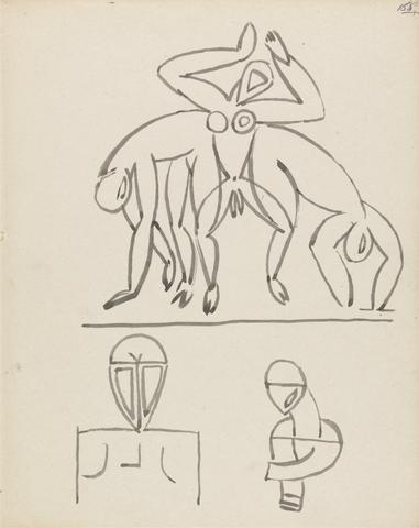 Henri Gaudier-Brzeska Nine Figure Studies