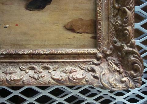 unknown artist British or American(?), Modern replica Louis XIV style frame