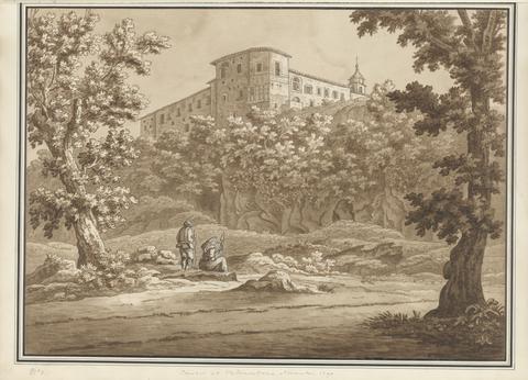 Sir Richard Colt Hoare Convent at Valmontone. November 1790