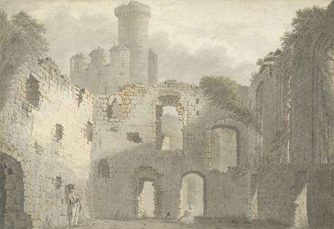 John Roe of Warwick Conway Castle, a View of the Interior