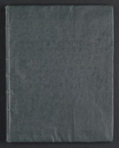 Luigi Balugani Forty-one Botanical Drawings with Notes in Three Dark Green cloth Volumes