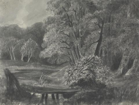 unknown artist Landscape with Pond