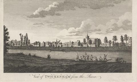 unknown artist View of Twickenham from the River