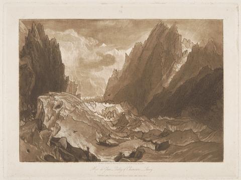 Joseph Mallord William Turner Mer de Glace, Valley of Chamouni, Savoy