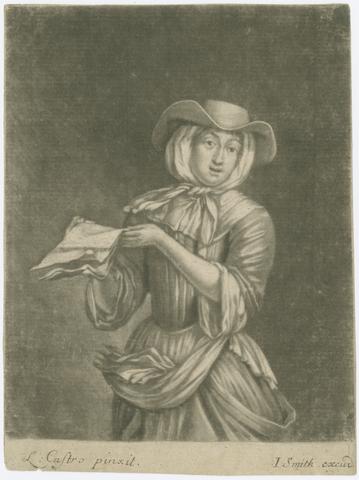 Smith, J. (John), 1652-1743, engraver. [ A Ballad singer /
