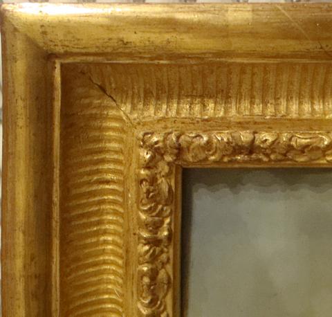 unknown framemaker British, Pseudo-neoclassical frame