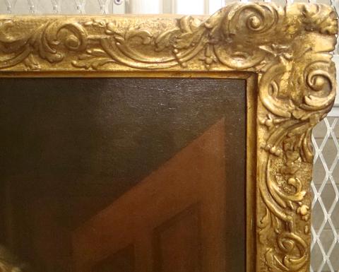 unknown framemaker British, Provincial Louis XIV style frame