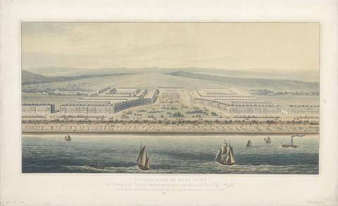 Matthew Dubourg General View of Kemp Town now Erecting on the Estate of Thomas Read Kemp, on the East Cliff, Brighton after Wilds and Busby