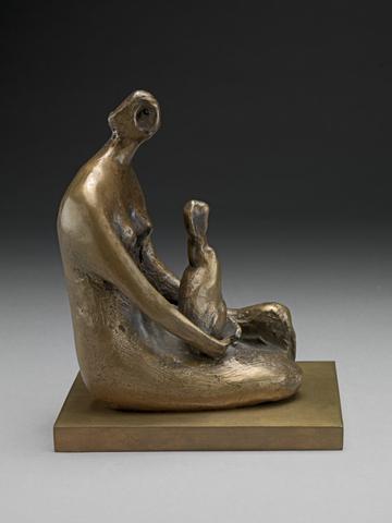 Henry Moore Seated Woman Holding Child