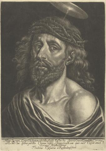 Theodore Casper von Furstenberg Head of Christ, Crowned with Thorns