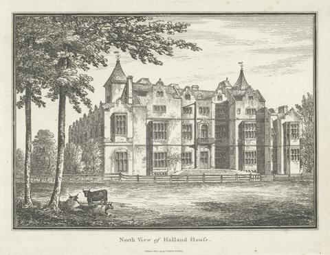 unknown artist North View of Holland House