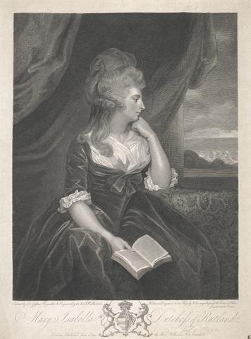 John Keyse Sherwin Mary Isabella Manners (née Somerset), Duchess of Rutland