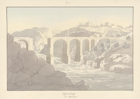 Charles Hamilton Smith Trajan's Bridge at Alcantara