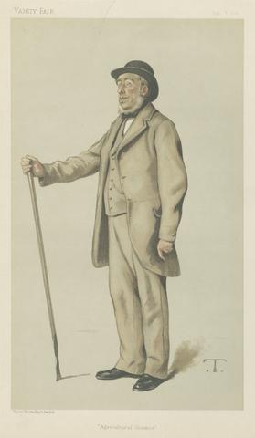 Theobald Chartran Vanity Fair - Doctors and Scientists. 'Agricultural Science'. Sir John Bennet Lawes. 8 July 1882