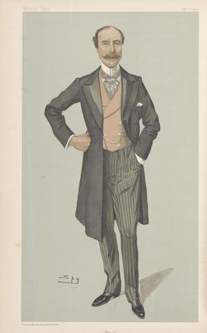 Leslie Matthew 'Spy' Ward Politicians - Vanity Fair- 'Whitby'. Mr. Ernest William Beckett. June 7, 1904