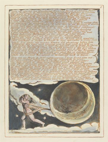 William Blake Jerusalem, Plate 8, "Rose up against me...."