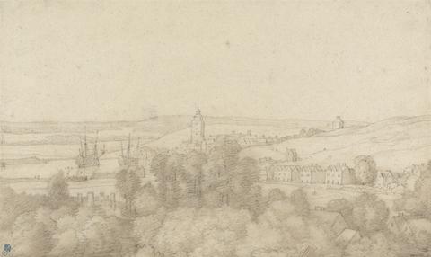 Jacob Esselens A View of Chatham from the West