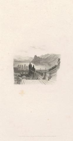 Robert Wallis A Farewell - Lake of Como No. II