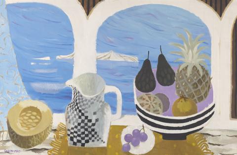 Mary Fedden Jug and Fruit