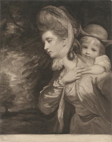John Raphael Smith Mrs. Payne Galwey and Her son Charles