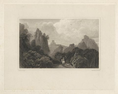 Peter DeWint Pass of Sant Alessio between Taormina and Messina, Sicily