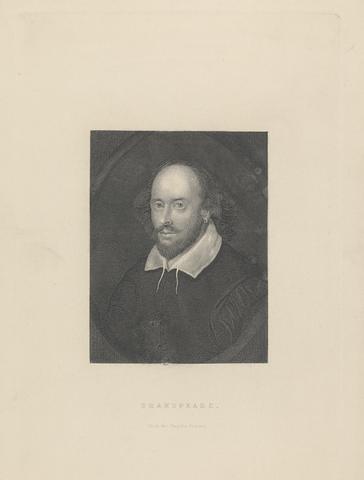 unknown artist Shakspeare (from the Chandos Picture)