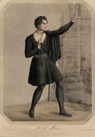 Karl Friedrich Reichert Charles Kean in the Character of Hamlet