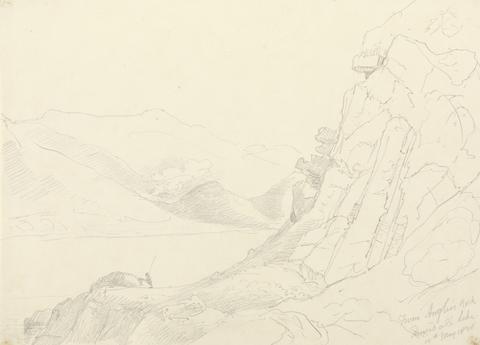 Capt. Thomas Hastings From Anglers Rock, Ennerdale Lake, 10 May 1836