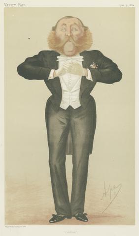 Carlo Pellegrini Vanity Fair: Musicians; 'Cotillon', Mr. Augustus Saville Lumley, January 3, 1874