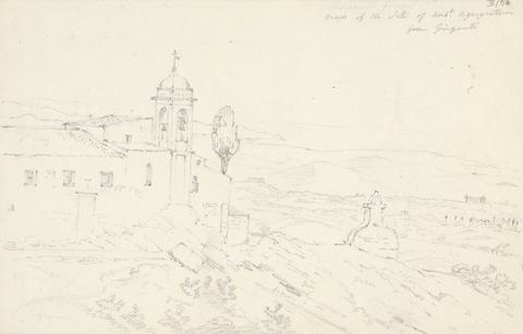 Sir Robert Smirke the younger View of the Site of Ancient. Agrigentum, From Agrigento