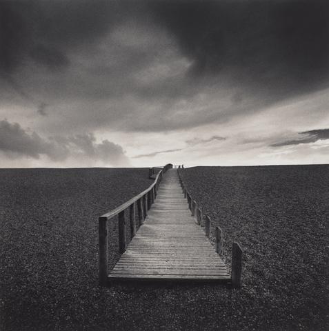 Michael Kenna Look Out, Chesil Beach, Dorset, England #44/45