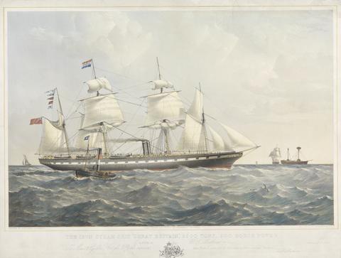 Thomas Goldsworth Dutton The Iron Steam Ship, Great Britain