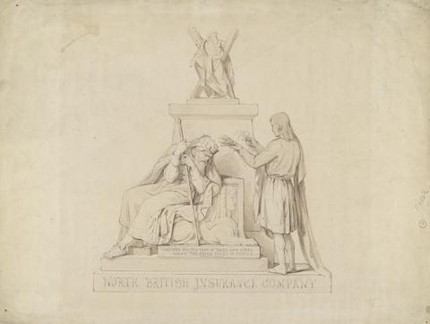 Richard Corbould Design for a Monument for the North British Insurance Company