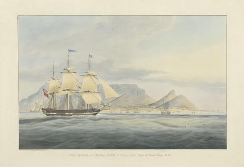 Edward Duncan The 'Jessie' and 'Eliza Jane' in Table Bay, Cape of Good Hope, 1829