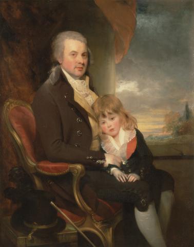 Edward George Lind and His Son, Montague