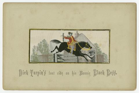 Stevens, Thomas, 1828-1888. Dick Turpin's last ride on his bonnie Black Bess.