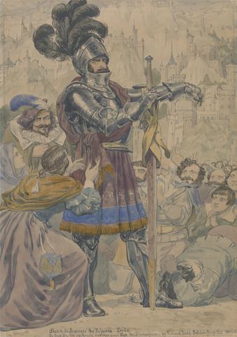 Richard Dadd Sketch for the Passions: Pride