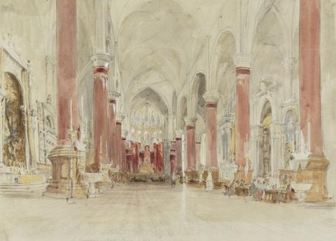 Interior of the Church of San Giovanni e Paolo, Venice