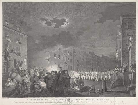 James Heath The Riot in Broad Street on the Seventh of June 1780