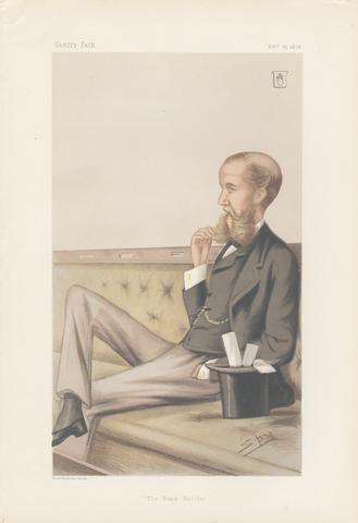 Leslie Matthew 'Spy' Ward Vanity Fair - Bankers and Financiers. 'The Bank Holiday'. Sir John Lubbock. 23 February 1878