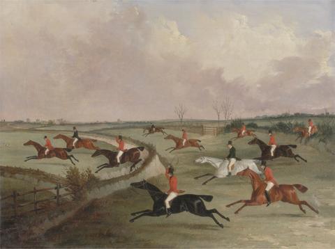 John Dalby The Quorn Hunt in Full Cry: Second Horses