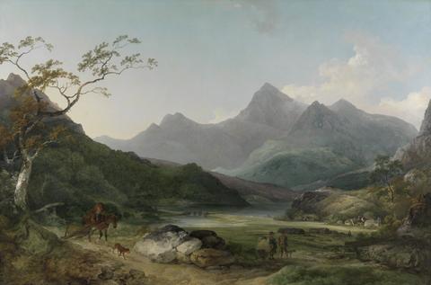 Philippe-Jacques de Loutherbourg Snowdon from Capel Curig