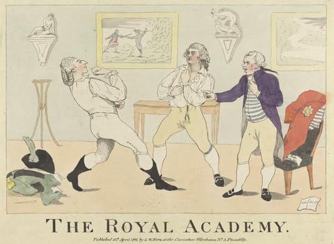 James Gillray The Royal Academy