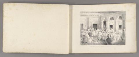 D'Oyly, Charles, 1781-1845, ill. Behar amateur lithographic scrap book.